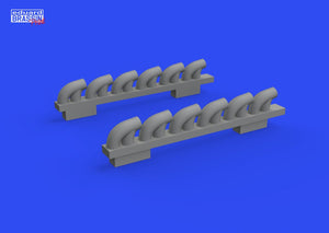 Eduard 672305 P-39Q exhaust stacks PRINT ARMA HOBBY 1/72 – immagine 2