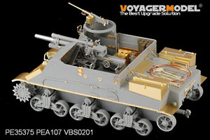 Voyager Model PE35375 WWII U.S. M7 Priest Mid Production w/Ammunition case/telephone set for DRAGON 6637 1/35 – imagen 7