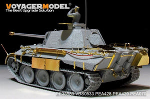 Voyager Model PE35983 WWII German Panther D Tank Late version Basic For TAKOM 2104 1/35 – immagine 8