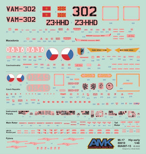 AMK 88010 Mi-17 Hip Early 1/48 – imagen 2