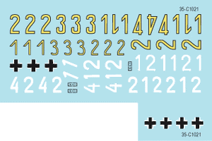 Star Decals 35-C1021 SS-Panthers #1 1/35 – image 2