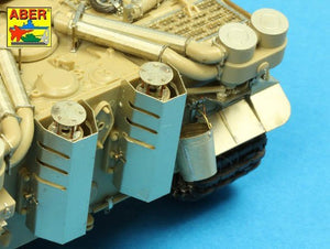 Aber 35K26 Pz.Kpfw. VI Ausf.E ( i.Kfz.181) Tiger I – s.PzAbt. 501 in Tunisia 1/35 – immagine 11