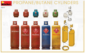 MiniArt 35619 PROPANE/BUTANE CYLINDERS 1/35 – immagine 5