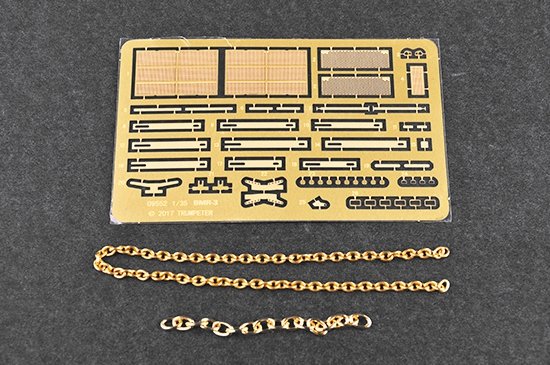 Trumpeter 09552 Russian Armored Mine-Clearing Vehicle BMR-3 1/35 – zdjęcie 6