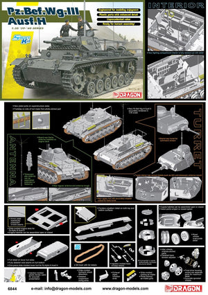 Dragon 6844 Pz.Bef.Wg.III Ausf. H1/35 – image 2