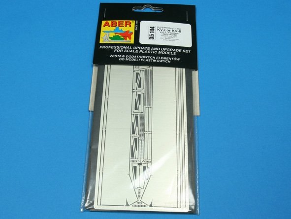 Aber 35144 Radziecki czolg ciezki KW-I lub KW-II cz.2 blotniki wczesne (TAM) 1/35 – immagine 3