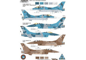 Kinetic K48004 F-16A/B NSWAC AGRESSOR 1/48 – zdjęcie 3