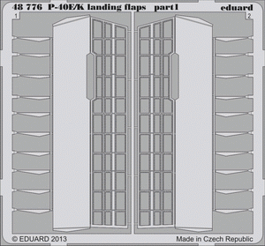 Eduard 48776 P-40E/ K landing flaps 1/48 Italeri – immagine 2