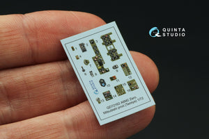 Quinta Studio QD72162 A6M2 Zero (Mitsubishi Prod.) 3D-Printed coloured Interior on decal paper (Tamiya) 1/72 – Bild 4