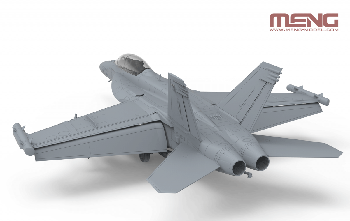 Meng LS-019 Boeing EA-18G Growler Electronic Attack Aircraft Yellow Jackets 1/48 – immagine 9