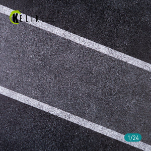 KELIK KS24005 ASPHALT ROAD 24 HOURS OF LE MANS TYPE 3 BASE - ACRYLIC 3 MM (180 X 357 MM) 1/24 – immagine 4