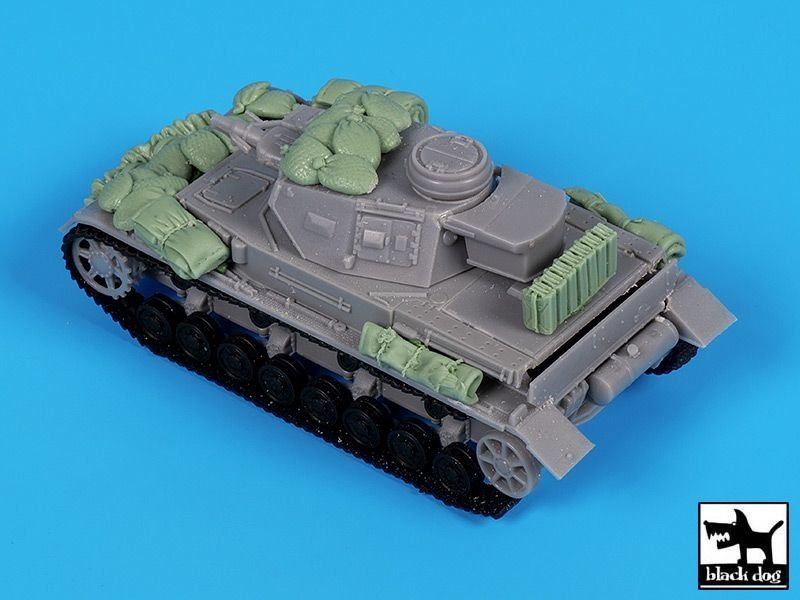 Black Dog T72123 Pz.Kpfw IV accessories set for Dragon 1/72