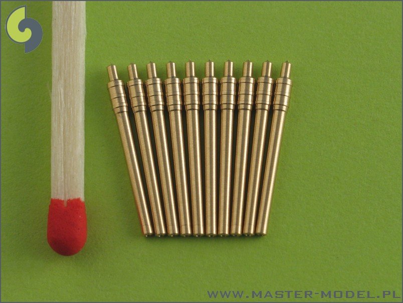 Master SM-700-009 IJN 36cm/45 (14in) Vickers and 41st Year Types barrels (8pcs) - Kongo, Fuso and Ise classes – immagine 4