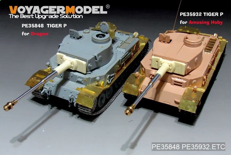Voyager Model PE35932 WWII German Panzerkampfwagen VI (P) For AMUSING 35A023 1/35 – immagine 13