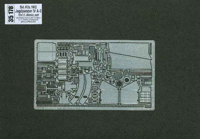 Aber 35178 German tank destroyer Sd.Kfz.162 Jagdpanzer IV A-0 - vol.1 - basic set 1/35