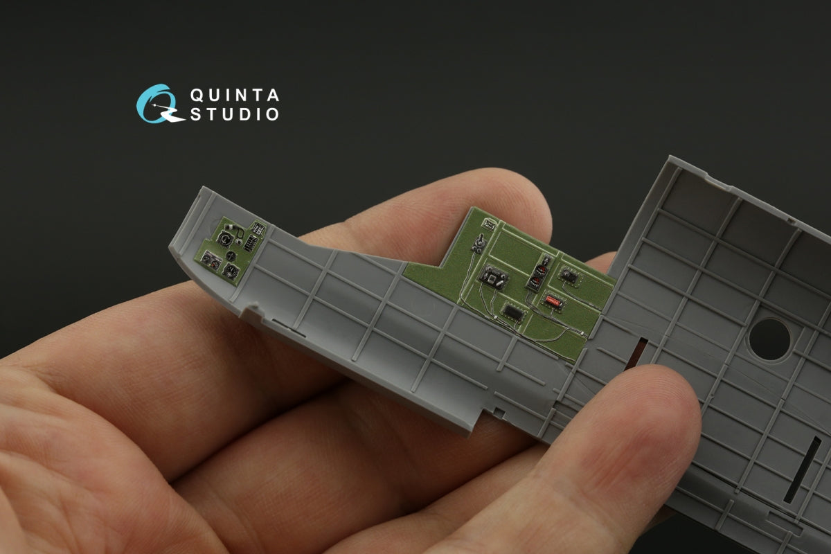 Quinta Studio QD+48379 Bristol Beaufort Mk.I 3D-Printed &amp;amp; coloured Interior on decal paper (ICM) (with 3D-printed resin parts) 1/48 – immagine 7