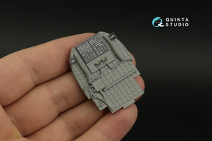 Quinta Studio QDS-35099 AH-64E 3D-Printed &amp;amp; coloured Interior on decal paper (Takom) (Small version) 1/35 – immagine 6