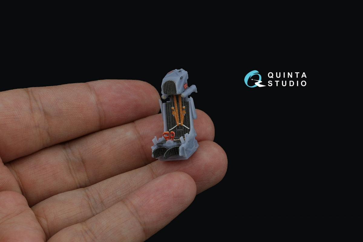Quinta Studio QD+48480 Su-17M4/Su-22M4 3D-Printed &amp;amp; coloured Interior on decal paper (Hobby Boss) (with 3D-printed resin parts) 1/48 – immagine 12