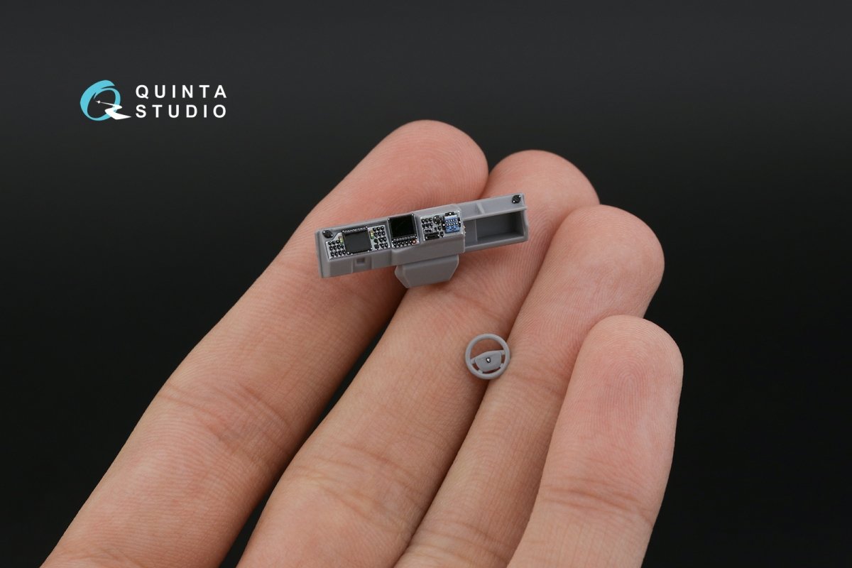 Quinta Studio QD72087 Typhoon-K 3D-Printed &amp;amp; coloured Interior on decal paper (Zvezda) 1/72 – immagine 7