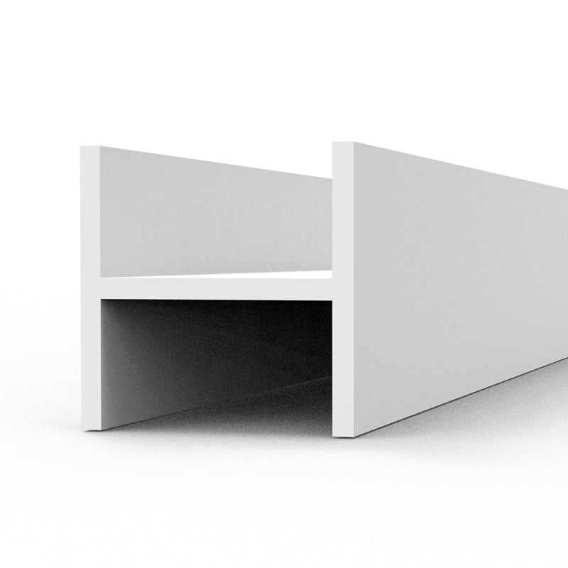 AK Interactive AK6571 BEAMS H SHAPE 4.00 x 4.00 x 350mm – STYRENE – (3 units) – Bild 2