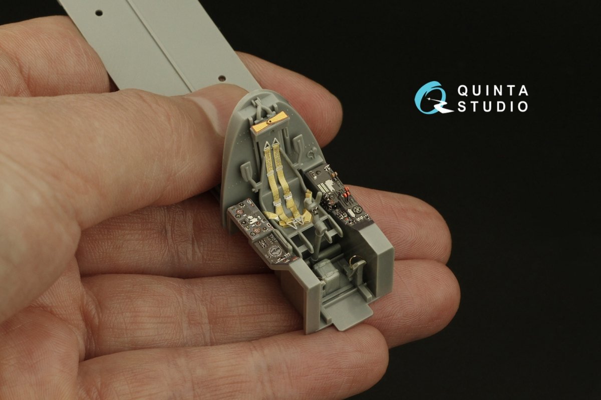 Quinta Studio QD48328 Do 335A Pfeil 3D-Printed &amp;amp; coloured Interior on decal paper (Tamiya) 1/48 – immagine 8