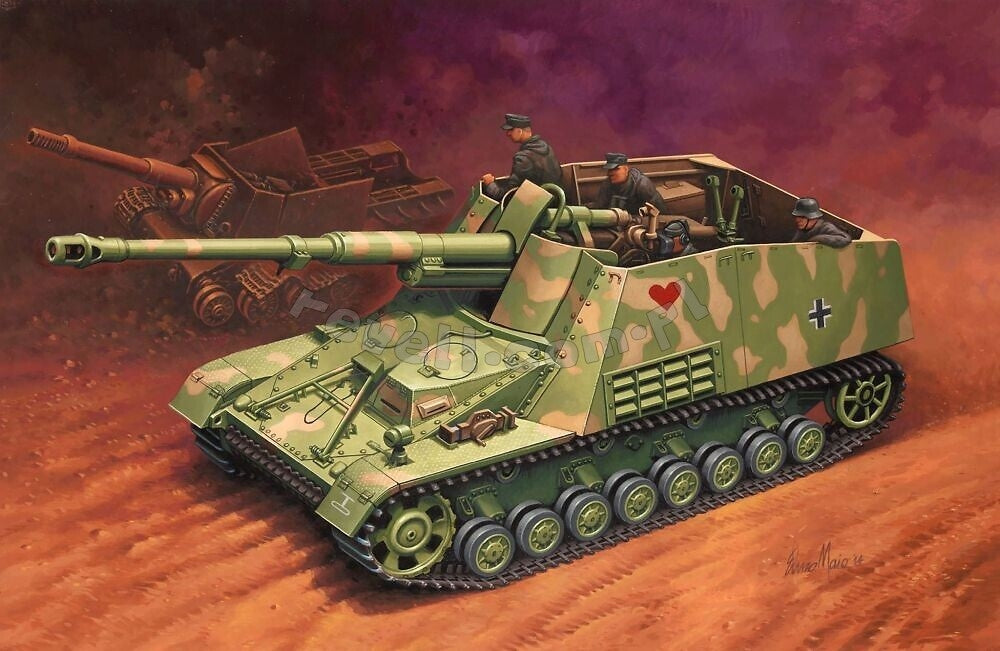 Revell 63358 Sd.Kfz. 164 Nashorn - model set 1/72 – Bild 3