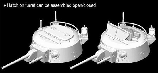 Dragon 7435 Char amphibie japonais Type 2 (Ka-Mi) (1/72) – image 4