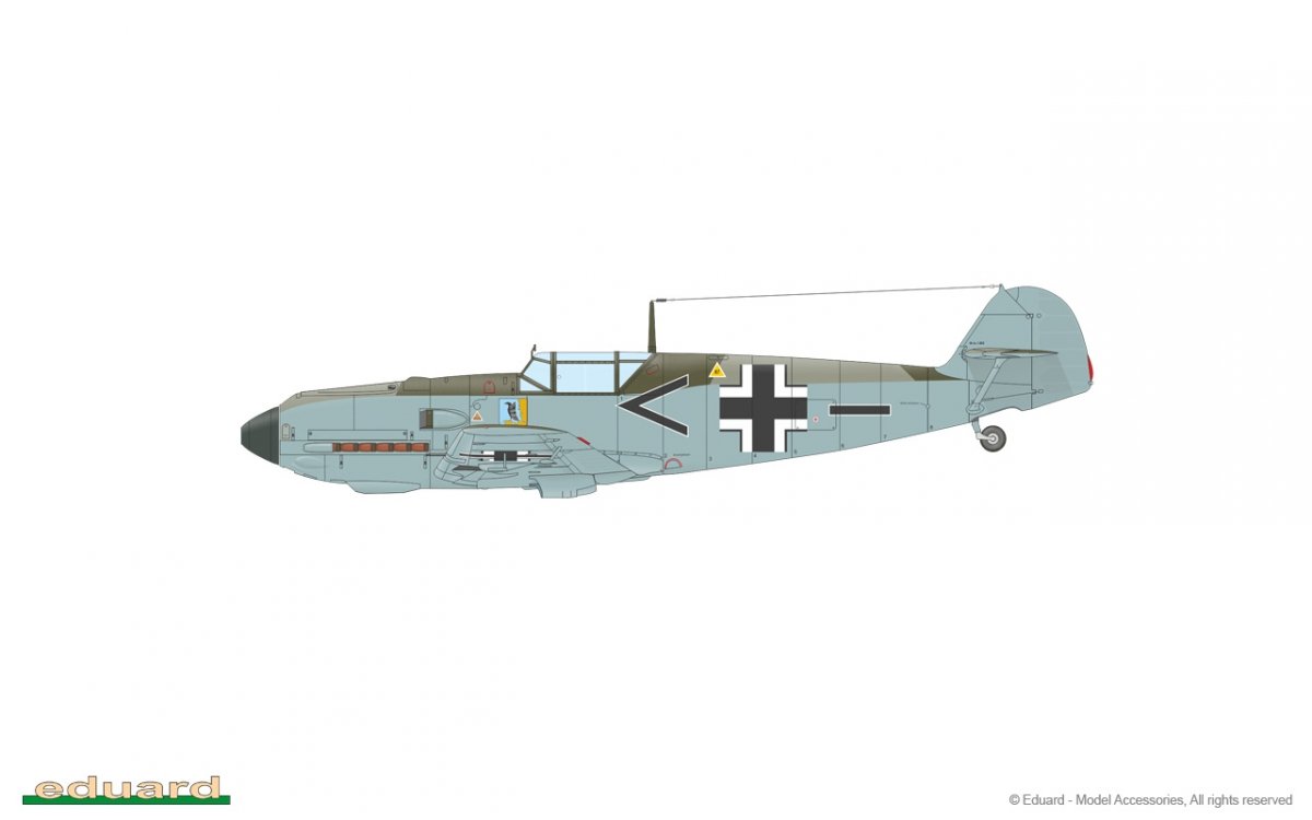 Eduard 7032 Bf 109E-3 ProfiPACK edition 1/72 – immagine 11