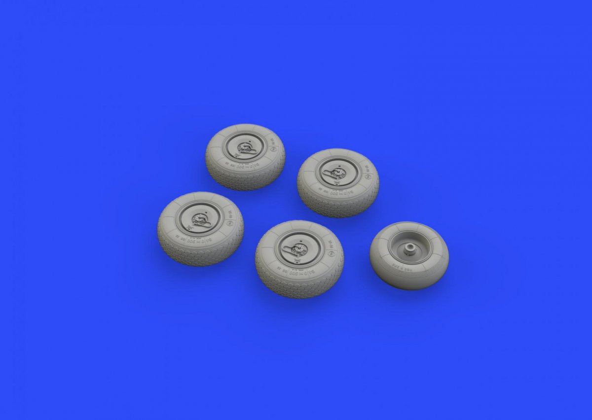 Eduard 648328 He 219 wheels TAMIYA 1/48 – Bild 5