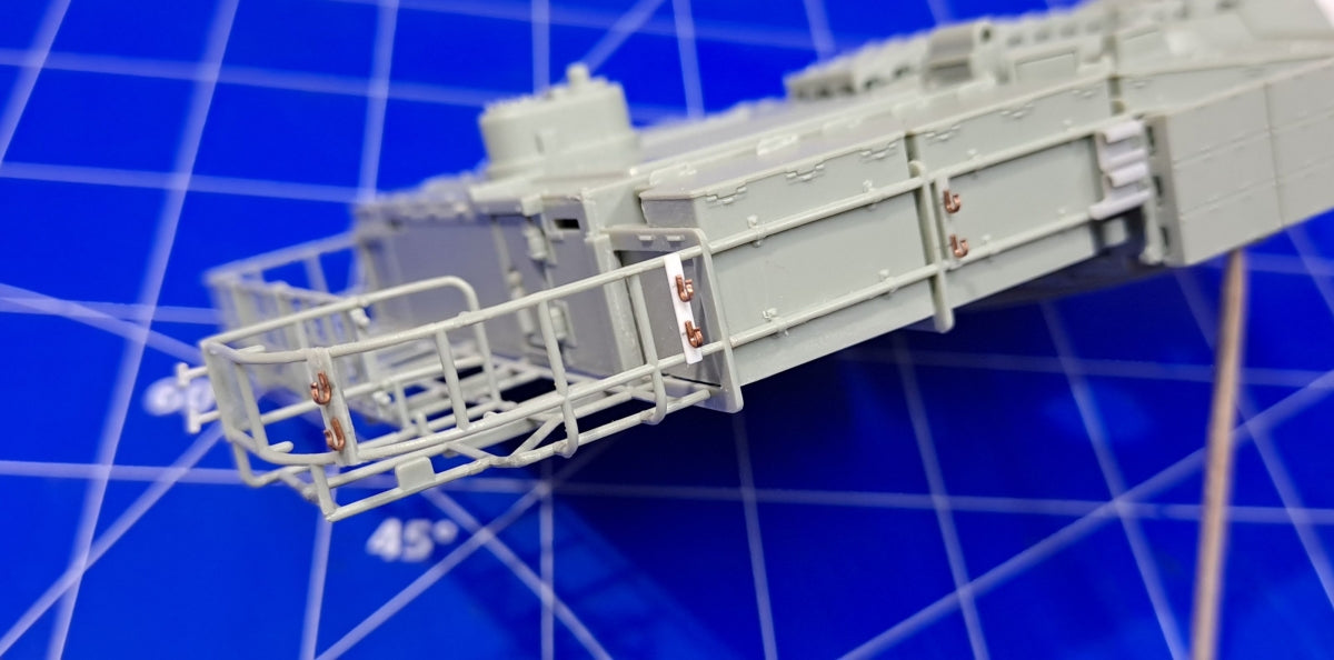 Eureka XXL ER-3575 K2 Black Panther MBT Towing Cables &amp;amp; Holders (Academy) 1/35 – image 11