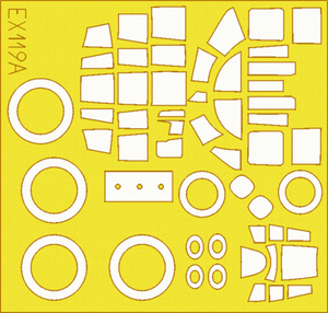Eduard EX119 B-25J 1/48 REVELL/MONOGRAM