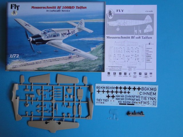 Fly 72028 Messerschmitt Bf 108B/D Taifun 1/72 – Bild 2