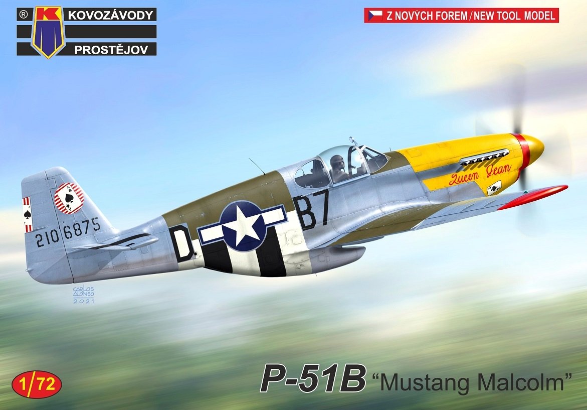Kovozavody Prostejov KPM0247 P-51B "Mustang" Malcolm" 1/72