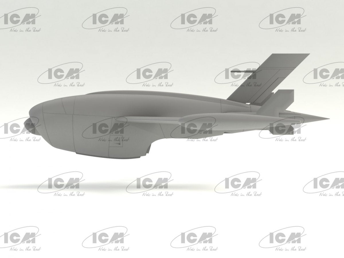 ICM 48400 Q-2A (AQM-34B) Firebee with trailer 1/48 – immagine 8