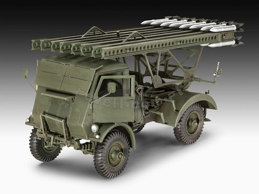 Revell 63338 W.O.T. 8 BM-13-16 Katyusha/ Cargo Model Set 1/72 – zdjęcie 4