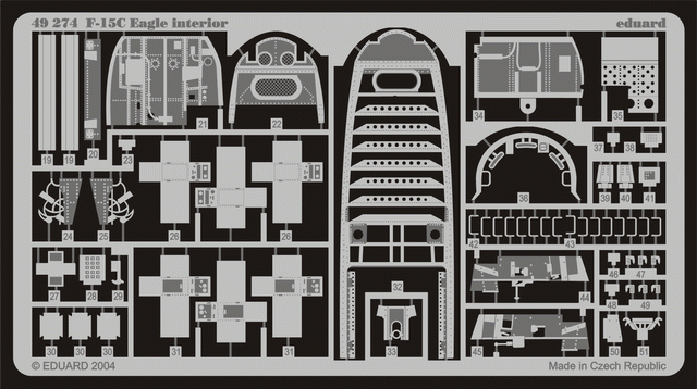 Intérieur du F-15C Eduard 49274 au 1/48 (Hasegawa) – image 2