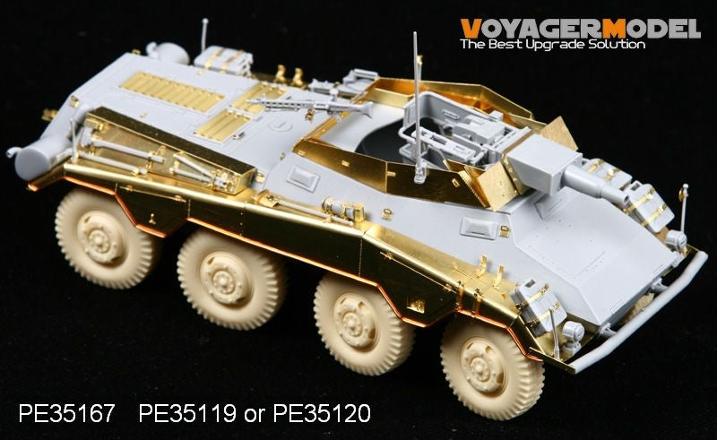 Voyager Model PE35167 WWII Sd.Kfz 234/3 8Rad For DRAGON 6257 1/35 – imagen 3