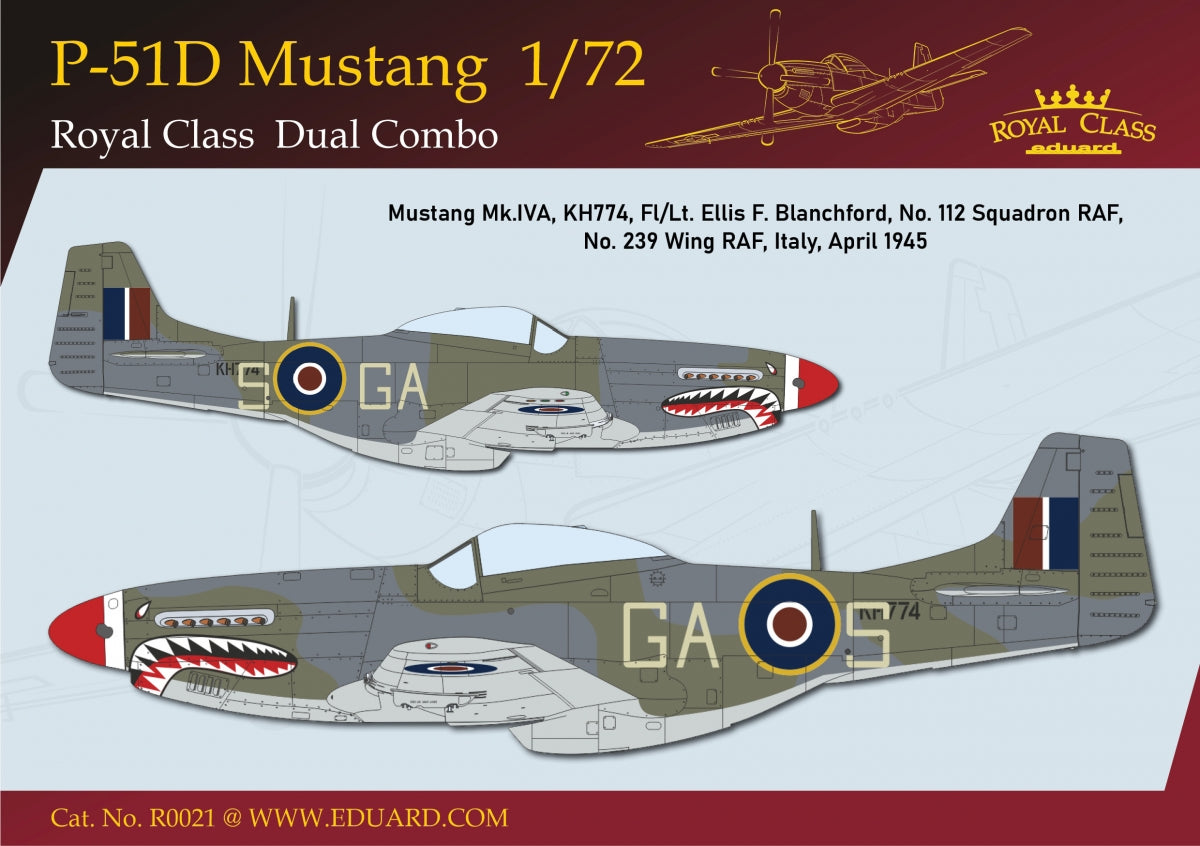 Eduard R0021 P-51D MUSTANG DUAL COMBO 1/72 – imagen 35