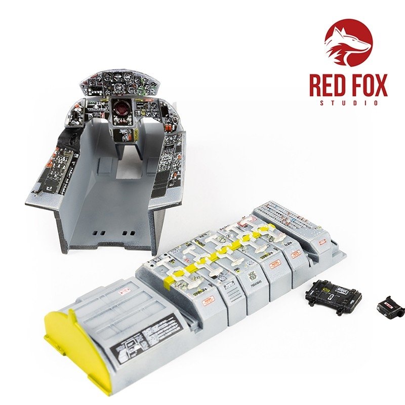Red Fox Studio QS-32128 F-104S ASA M Starfighter (for Italeri kit) 1/32 – immagine 8