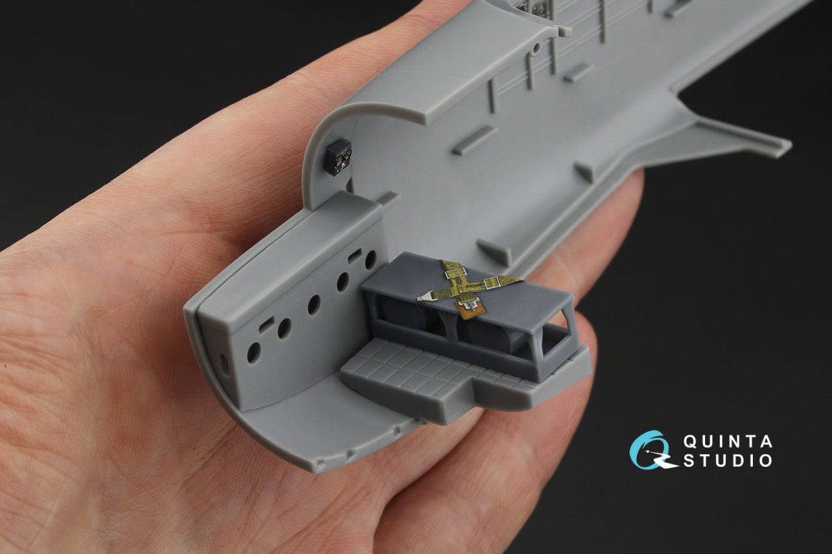 Quinta Studio QD+32250 A-26C Invader 3D-Printed &amp;amp; coloured Interior on decal paper (Hobby Boss) (with 3D-printed resin parts) 1/32 – imagen 14