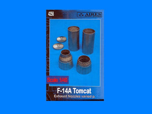 Buses d&amp;#39;échappement Aires 4256 F-14A TOMCAT - variées, échelle 1/48, Hasegawa