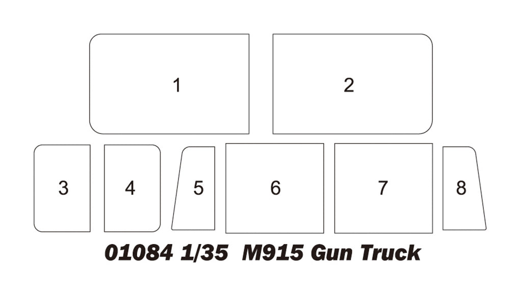 Trumpeter 01084 M915 Gun Truck 1/35 – Bild 5