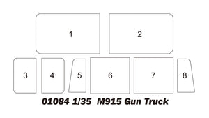 Trumpeter 01084 M915 Gun Truck 1/35 – Bild 5