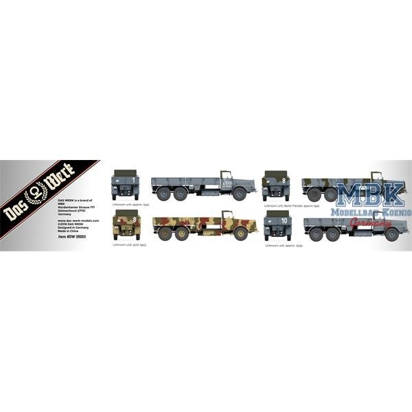 Das Werk DW35003 Faun L900 incl. Sd.Ah.115 1/35 – immagine 4