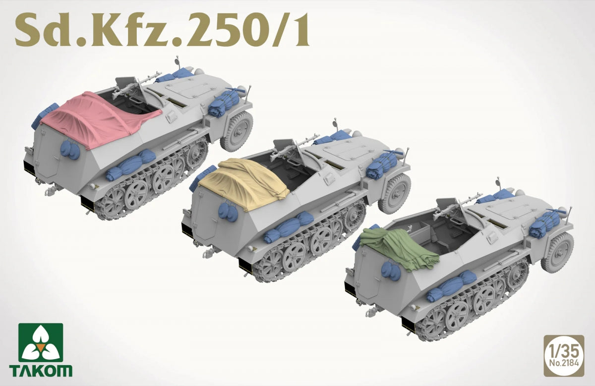 Takom 2184 Sd.Kfz.250/1 1/35 – immagine 6