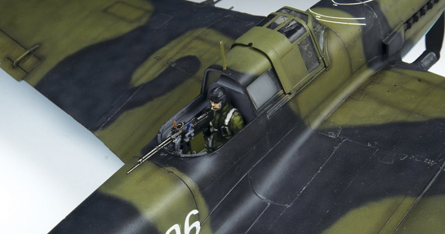 Zvezda 4826 Soviet two-seat attack aircraft IL-2 shturmovik (mod.1943) 1/48 – immagine 5