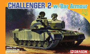Dragon 7287 Challenger 2 w/ Bar Armour 1/72