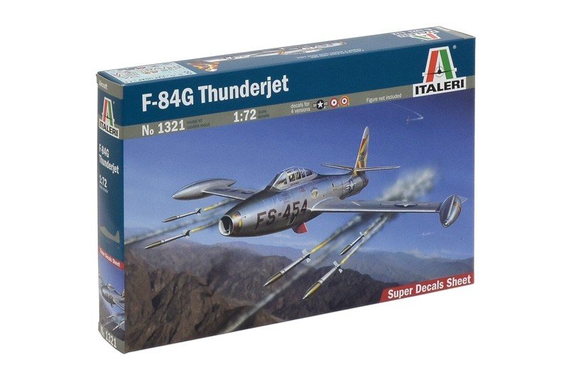 Italeri 1321 Republic F-84 G Thunderjet 1/72 – immagine 2