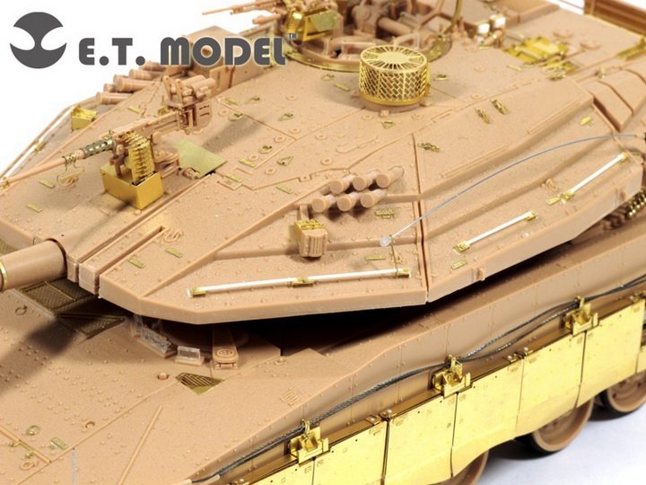 ET modèle E35-101 Israël Merkava Mk.IV Tank Basic (pour HOBBY BOSS 82429) (1/35) – image 7