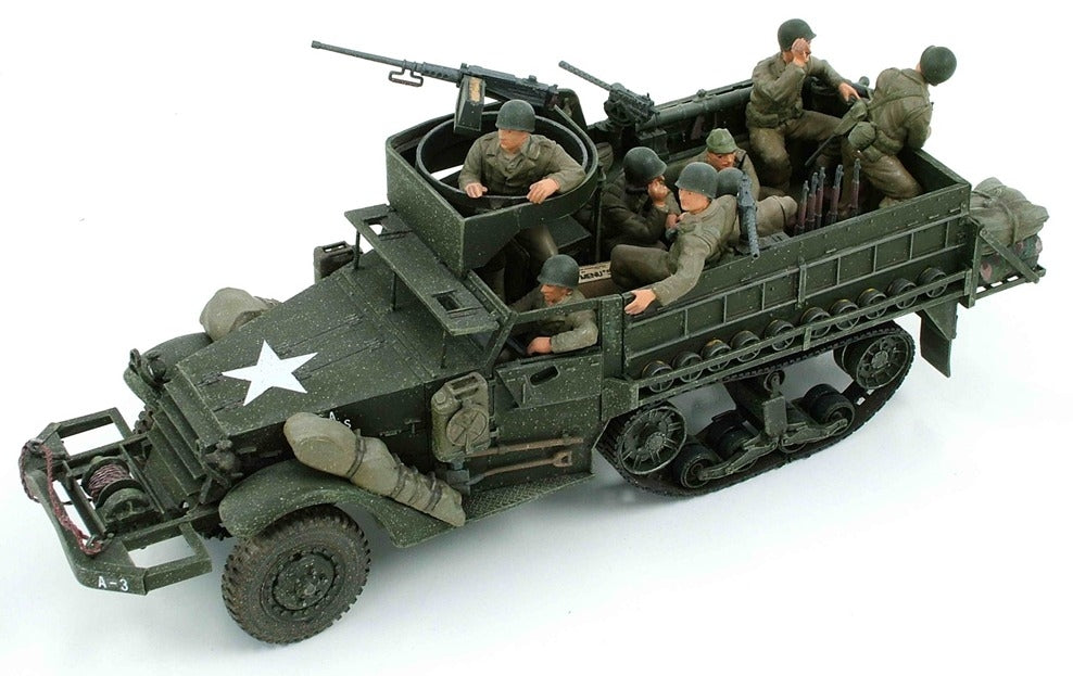 Tamiya 35070 U.S. Armoured Personnel Carrier M3A2 Half Track 1/35 – Bild 3